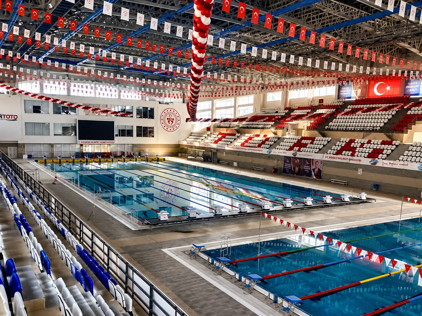 Gaziantep Olimpik Yüzme Havuzu - olimpik havuz